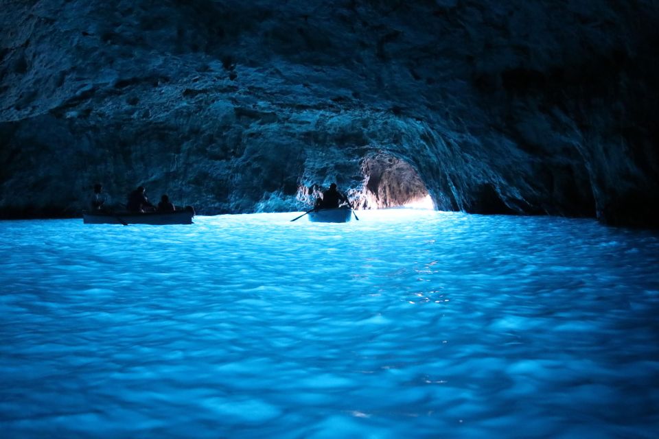 From Sorrento: Capri and Blue Grotto Half-Day Boat Tour - Cruising the Sorrento coast: the route is part of the attraction