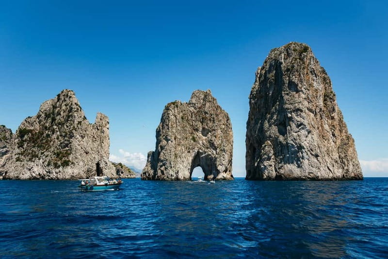 From Sorrento: Capri Boat Tour with Blue Grotto Visit - Capri island time: drop-off, walking, shopping, and a real break