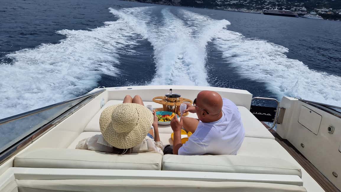 From Sorrento-Capri or Positano: Capri & Positano Boat Tour - Amalfi Coast sailing, Nerano Bay, and the Le Mortelle snorkeling stop