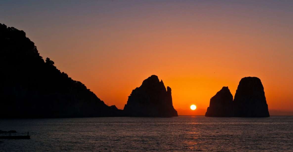 From Sorrento: Capri Sunset Boat Tour - Meeting Point and Timing: 4pm Start, Return Around 11pm