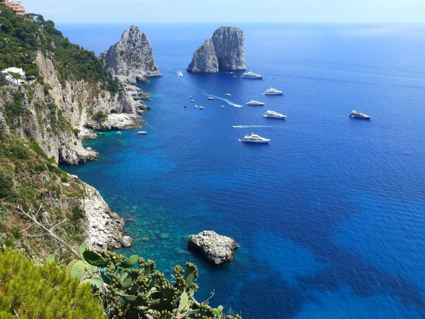 From Sorrento: Fishing in Capri with Lunch - Limoncello on the Way Back Along the Sorrento Coast