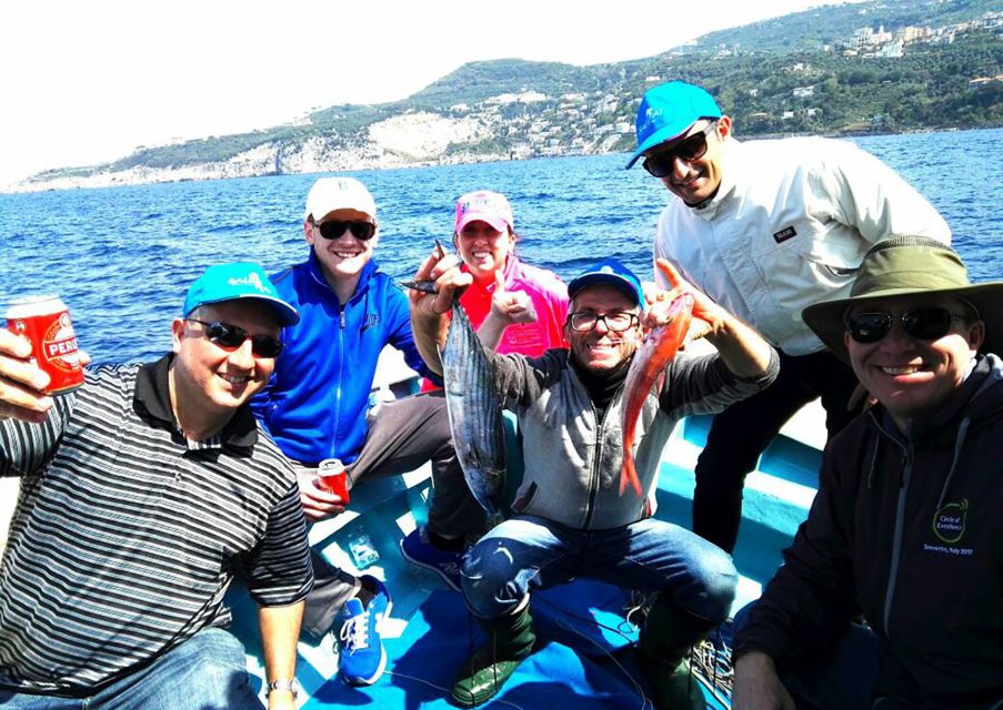 From Sorrento: Fishing in Capri with Lunch - Group Size and Timing: What Your Day Will Feel Like