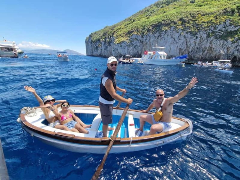 From Sorrento: Full-Day Boat Tour to Capri with Drinks - Key points to know before you go
