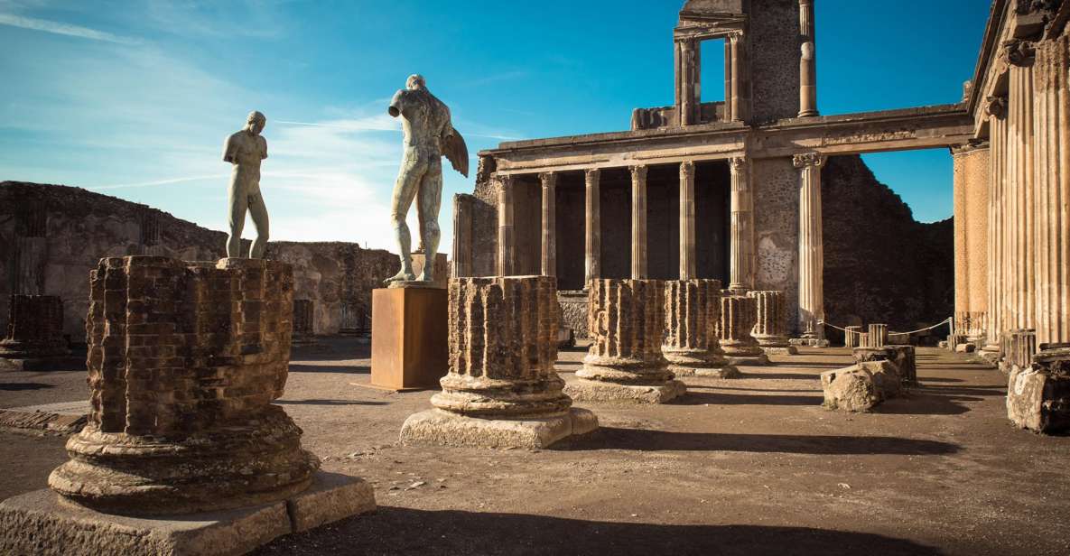 From Sorrento: Full-Day Pompeii & Wine Tasting Tour - Pompeii Archaeological Site: The 2-Hour Route That Still Feels Like Pompeii