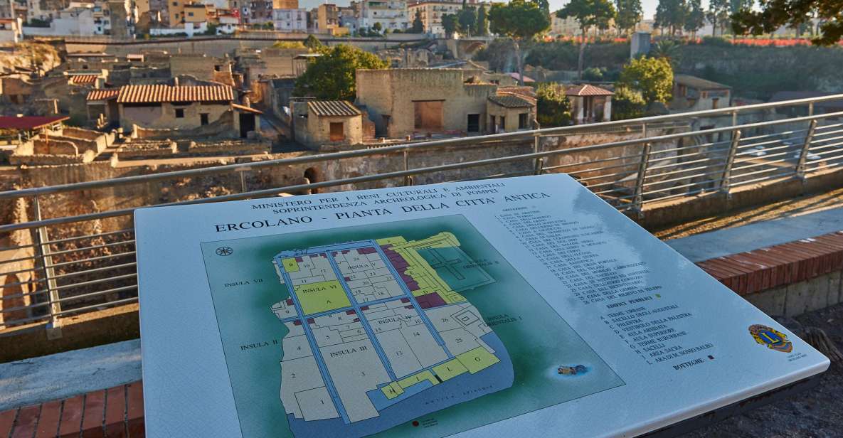 From Sorrento: Half-Day Tour of Herculaneum - The guided walk: how the one-hour tour is paced