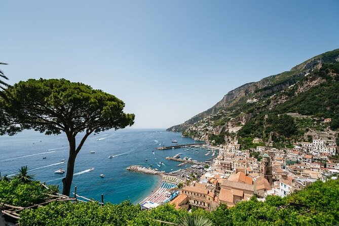 From Sorrento/Nerano: Amalfi Shared Tour - without pick up - Positano by Boat: Alleys, Color, and a Little Drama From the Water