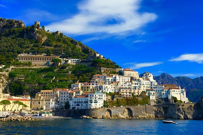 From Sorrento or Positano: Amalfi Coast Private Boat VIP Tour - The first leg: Sorrento coastline, Marina Grande, and Roman history from the water