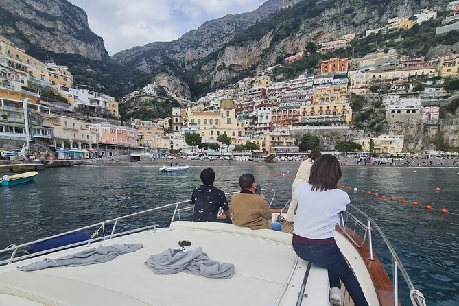 From Sorrento or Positano: Amalfi Coast Private Boat VIP Tour - The swimming stop: blue water, a private cove feel, and included masks