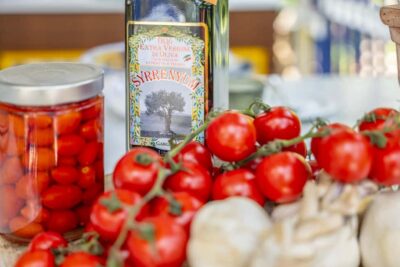 From Sorrento: Pizza-Making Class w/ View of Mount Vesuvius - The Welcome Drink, Shop Tastings, and Pizza Backstory