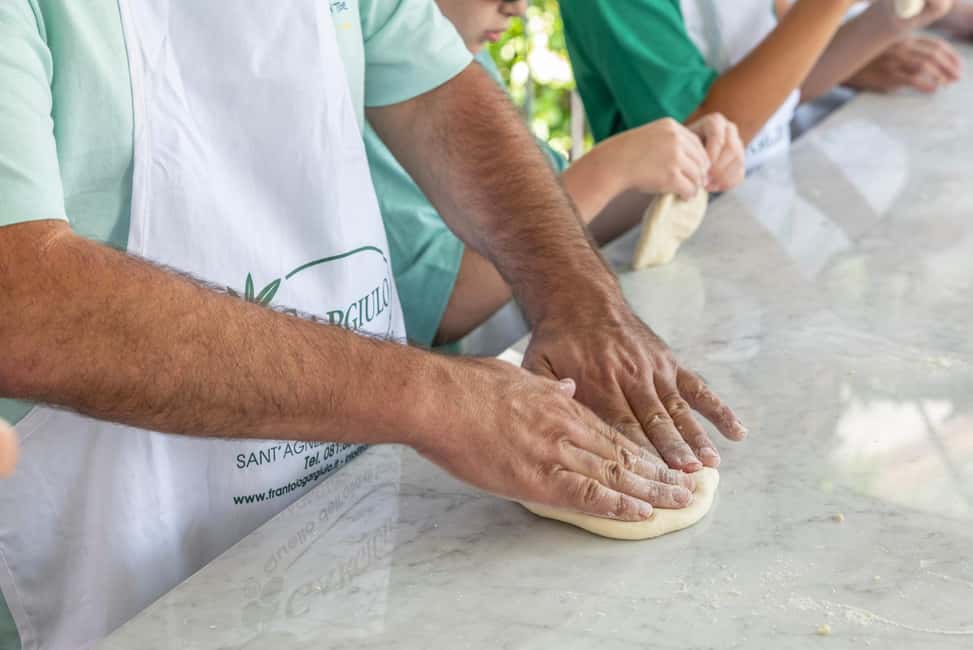 From Sorrento: Pizza-Making Class w/ View of Mount Vesuvius - How Long It Takes, and Why the Pace Works