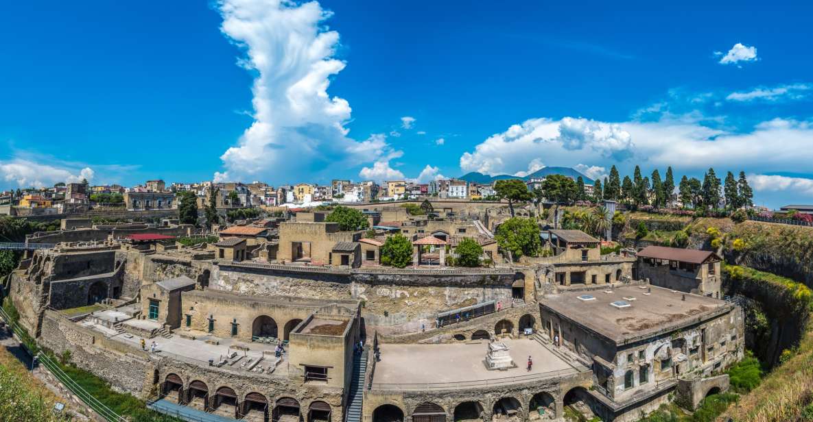From Sorrento: Pompeii by Train with Vesuvius & Guided Tour - Entering Pompeii: what the official guide helps you notice