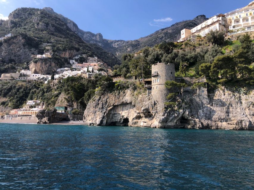 From Sorrento: Positano and Amalfi Coast Private Day Cruise - Baths of Queen Giovanna: A Photo Stop With Real Scenic Payoff