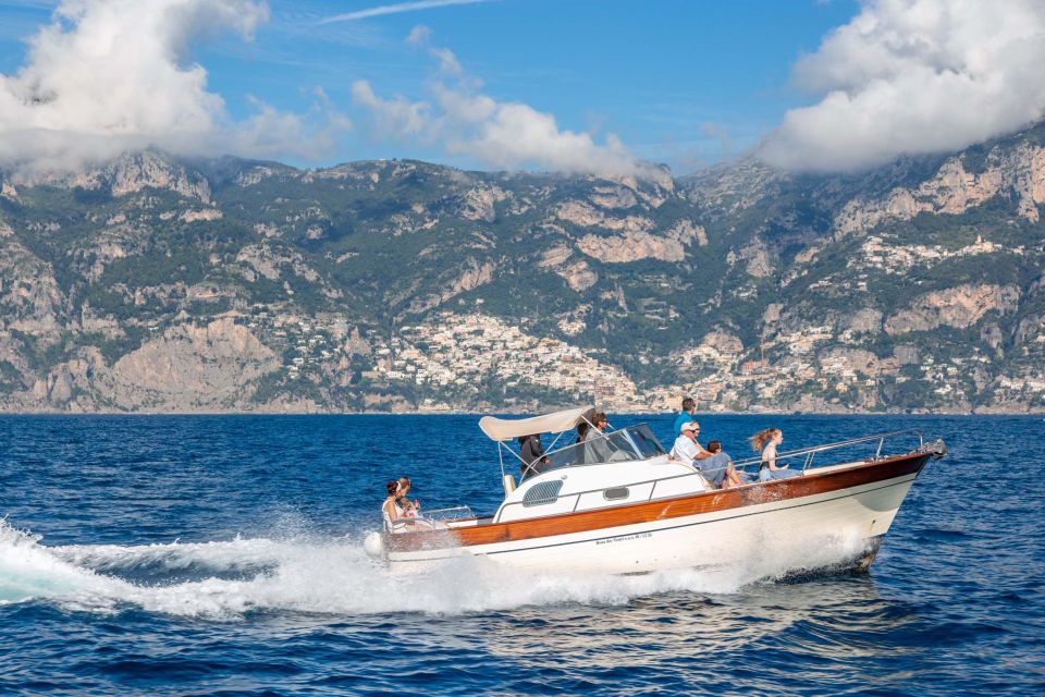From Sorrento: Positano and Amalfi Coast Private Day Cruise - Punta Campanella Marine Reserve: Where the Swim Time Counts