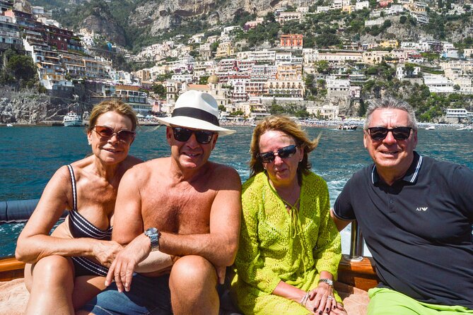 From Sorrento: Positano Private Boat Day Tour - Passing the marine reserve and Athena’s temple: mythology with a coastline view
