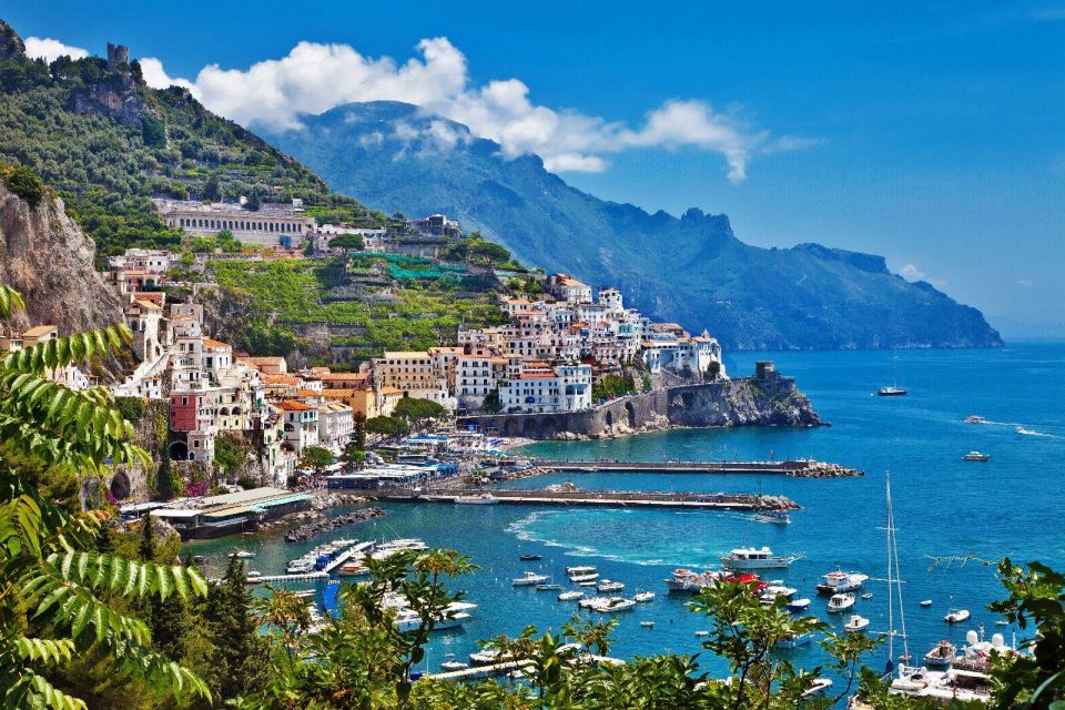 From Sorrento: Private Amalfi Coast Tour with Emerald Cave - Amalfi: guided city center time plus a coast mini-cruise moment