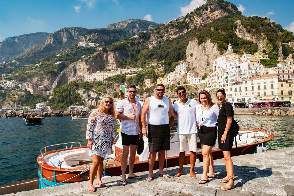 From Sorrento: Small-Group Amalfi Coast Boat Tour - Swimming stop and on-board snacks: the comfort details that matter