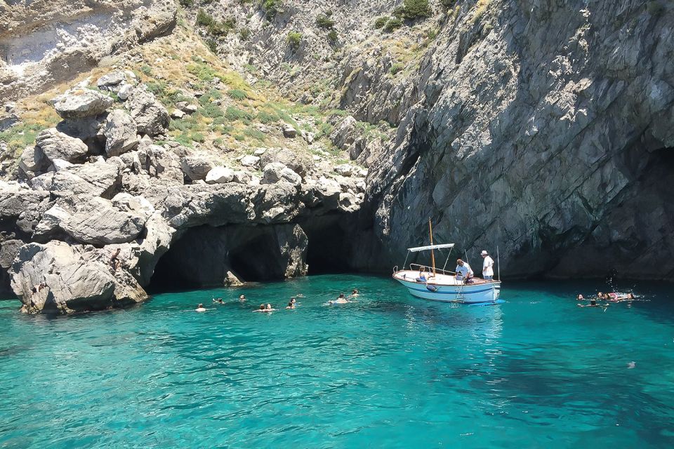 From Sorrento to Capri and Positano: Private Boat Tour - The Cruise Part: Bay of Naples Views and Vesuvius Vistas