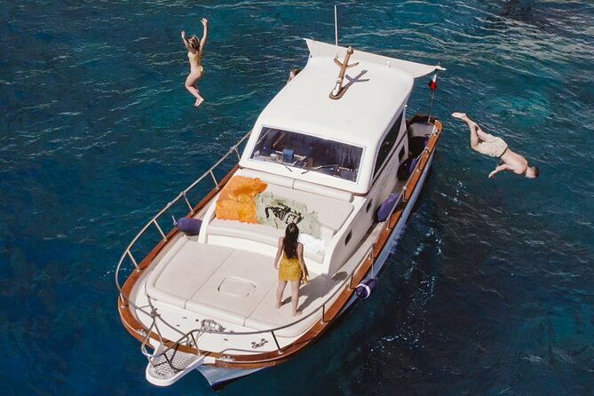 Full-Day Private Guided Boat Tour in Capri - What you get on board: snacks, drinks, and water gear that saves time