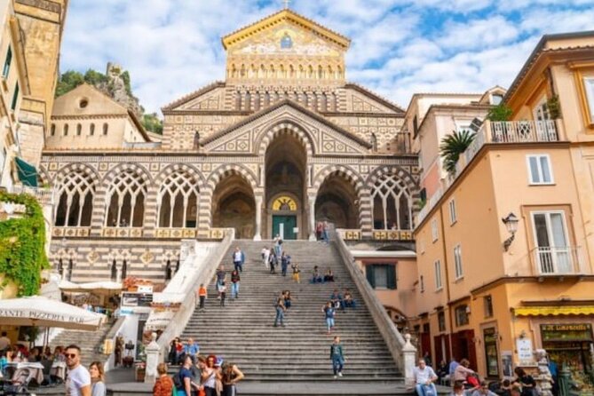 Full-Day Private Tour Amalfi Coast from Sorrento with Pick up - Amalfi’s main square, St Andrew’s Cathedral, and marina breaks