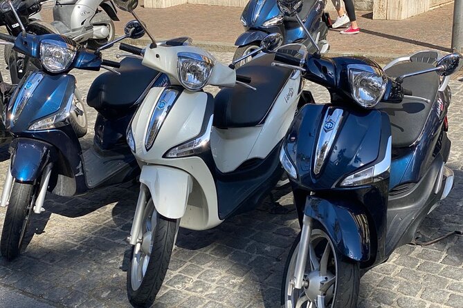 Full Day Scooter Tour of the Amalfi Coast - Positano (1 hour): the walk-down town where color steals the show