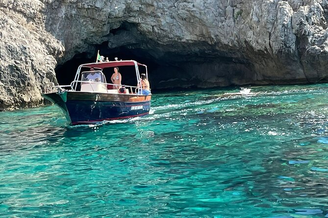 Half day around Capri (4 hours) - White Grotta: stalactites, stalagmites, and the Madonna shape