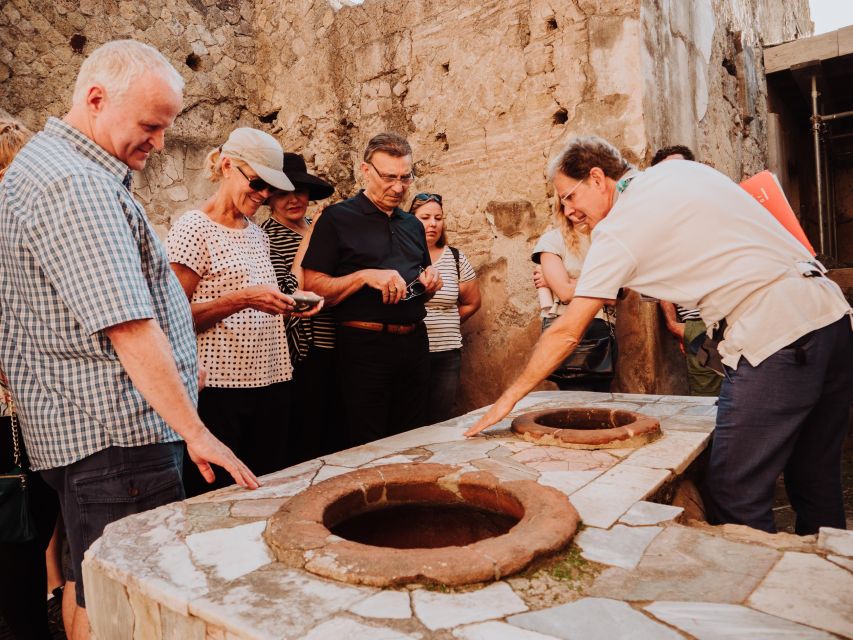 Herculaneum: Private Walking Tour with Archeologist Guide - Stop-by-stop: Forum life, homes, food spots, and the places you remember
