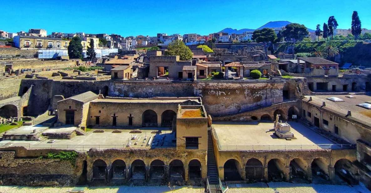 Herculaneum with an Archaelogical Guide & Ticket - Getting There Right: Bar Kontatto Pickup and the 70-Minute Ride