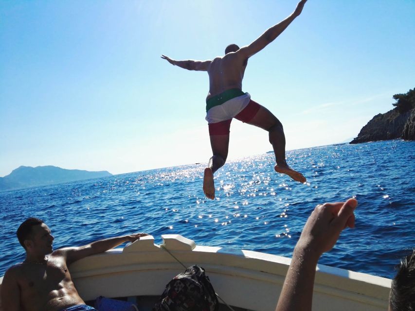 Ischia and Procida Private Day Cruise : From Sorrento - Beach dips and snorkeling time: where the water does the talking