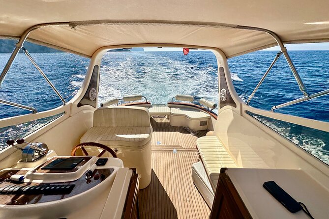 Luxury private boat tour to Capri and Blue Grotto on Gozzo 32 ft - Natural Arch and a quick look at Capri’s limestone edges