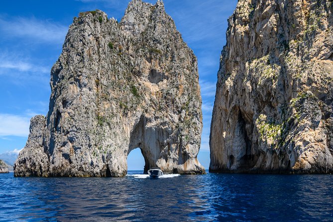One Day Private Boat Tour of Capri - The 7-hour route: Capri, grottos, and the Faraglioni viewpoints