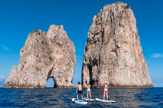 Paddleboard in Capri between caves and beaches. Photos included! - Conditions, Group Size, and Why Beginner Comfort Still Matters