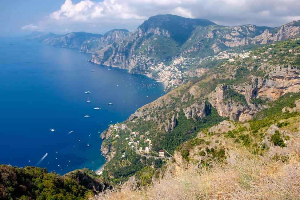 Path of the Gods from Sorrento with a local Guide - What the hike feels like: vineyards, terraces, farmhouses, monastery ruins