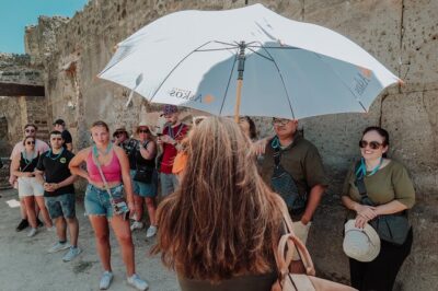 Pompeii and Herculaneum small group Excursion from Naples - Pompeii in 2 Hours: Forum Energy, Baths, and Theaters