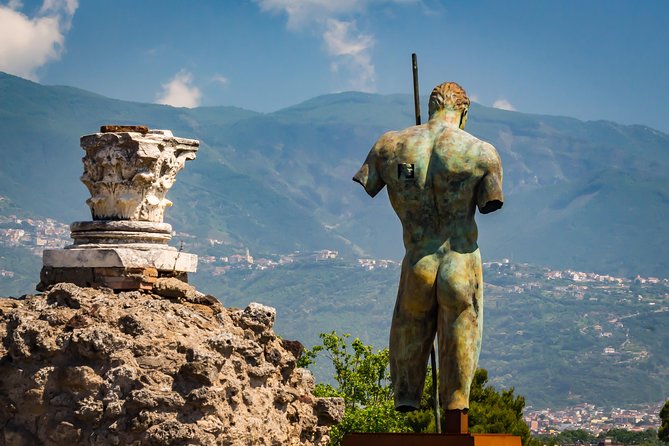 Pompeii and Herculaneum small group tour - skip the line - The first Pompeii stops: Basilica, the Forum, and the city’s daily rhythm