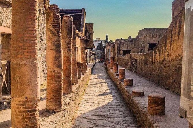 Pompeii Tour with Lunch and Wine Tasting from Positano - Mount Vesuvius stop: short views, big atmosphere