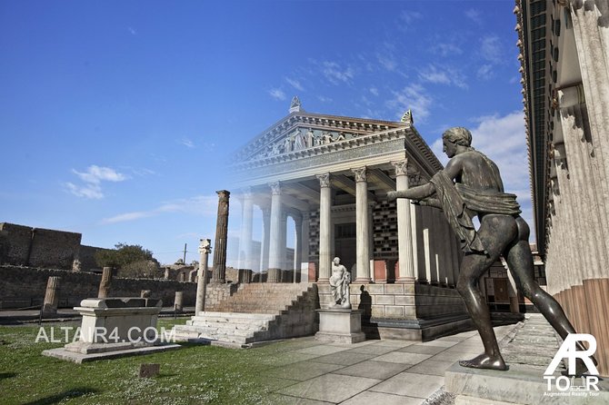 Pompeii: walking tour with 3D glasses and with entrance ticket - The 10:30 meeting point at Coffee Shop Vittoria (and how not to miss the start)