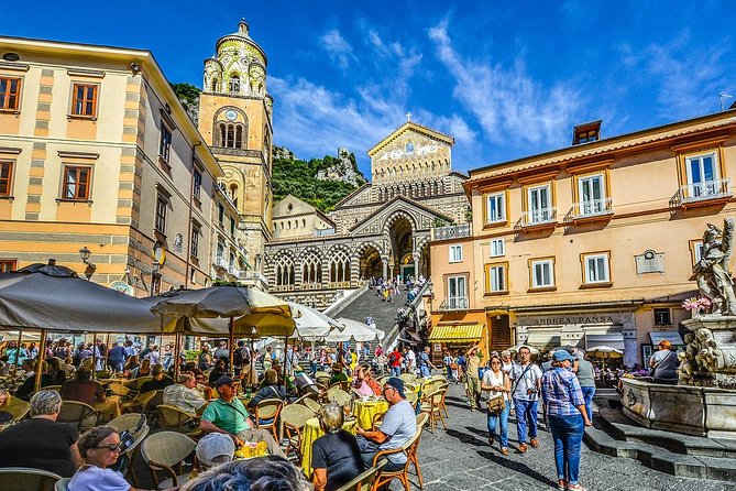Positano, Amalfi and Ravello by Mercedes Van from Naples - Mercedes-Benz Comfort, Included Costs, and Lunch Reality