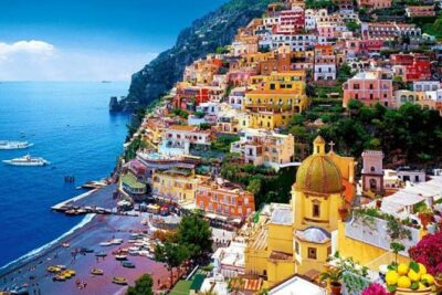 Positano, Amalfi and Ravello departing from Sorrento - Positano: postcard views, but watch the timing