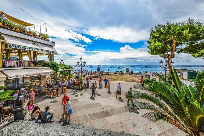 Positano Amalfi and Ravello Small Group Tour from Sorrento - Riding the Amalfi Drive with planned photo stops