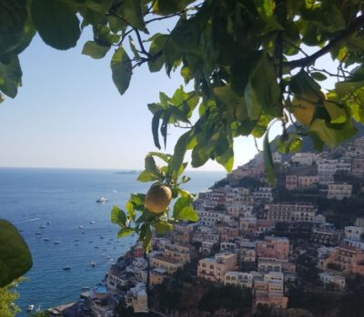 Positano & Amalfi Coast Sightseeing Bike Tour - First push: the road up toward Colli di San Pietro