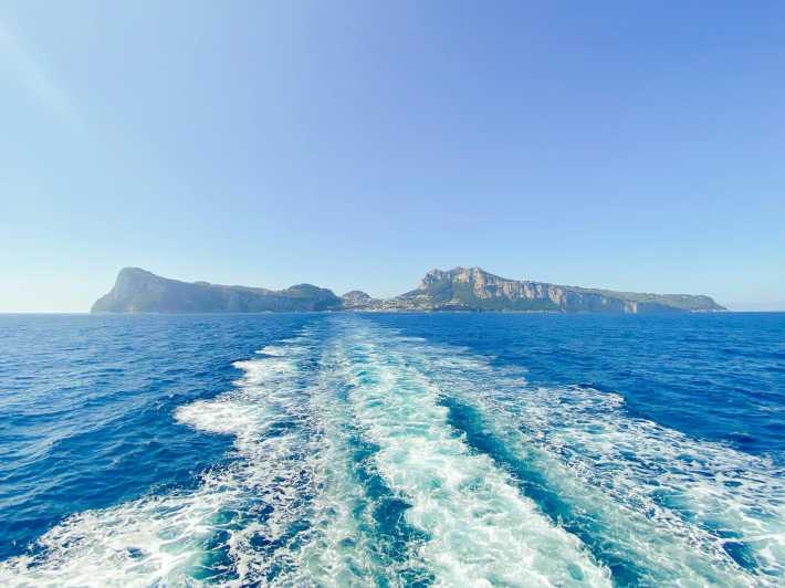 Positano: Capri and Blue Grotto Shared Boat Tour with Drinks - On the Water: The Capri Scenery You Can Only Get by Boat