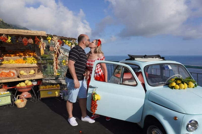 Positano/Praiano: Iconic Fiat 500 Private Amalfi Coast Tour - The 2-Hour Plan: How the Drive Becomes a Photo Tour