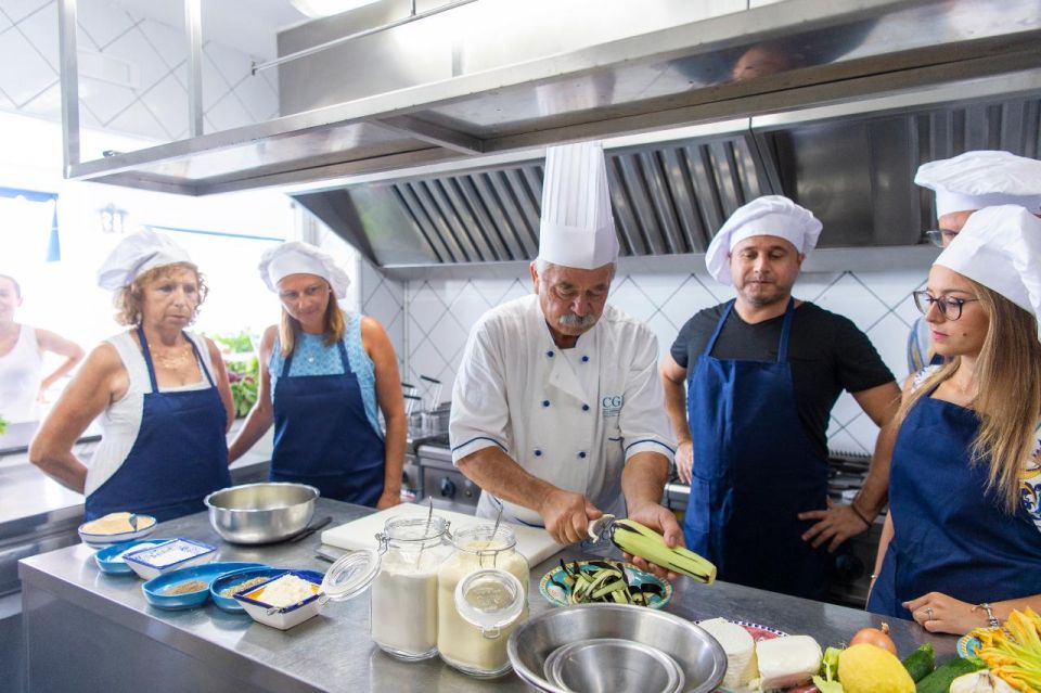Praiano: Cooking Class with Dinner Overlooking the Sea - Sea-View Amalfi Cooking With Boat Views