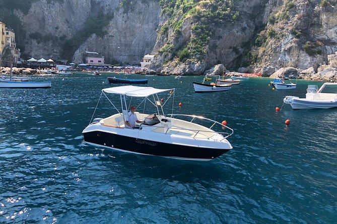 Private Amalfi Coast Mini-Motor Boat Excursion from Amalfi Coast Towns - Li Galli Islands and siren-water swimming