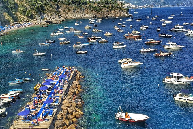 Private Amalfi Coast Mini-Motor Boat Excursion from Amalfi Coast Towns - Amalfi village time: St. Andrew’s Cathedral and the dessert hunt