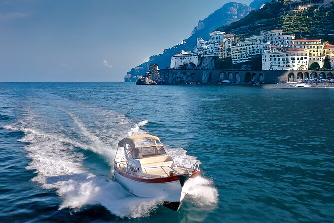 Private Amalfi Coast Sunset Boat Tour - Stop 2: Amalfi Coast Sunset Anchorage and Aperitif Glow