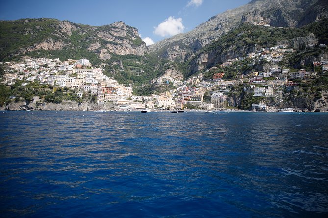 Private Amalfi Coast Tour in a ROMAR BERMUDA Boat - Amalfi’s maritime center and that dome near the port