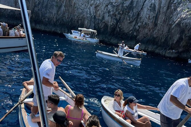 Private Boat Excursion from Sorrento to Capri and Faraglioni - Marina Piccola and Via Krupp access: the island time that matters