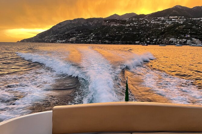 Private Boat Tour at Sunset on the Amalfi Coast - Positano at Golden Hour: Photos, Bath Time, and Spritz Energy