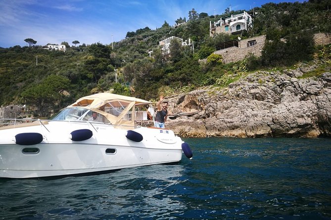 Private Boat Tour of Amalfi Coast and Capri by Jeanneau Leader - Marina del Cantone for a calmer break before Capri